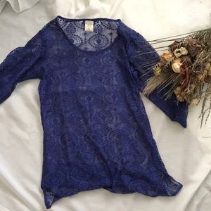 Abercrombie & Fitch Royal Blue Beach Cover Up